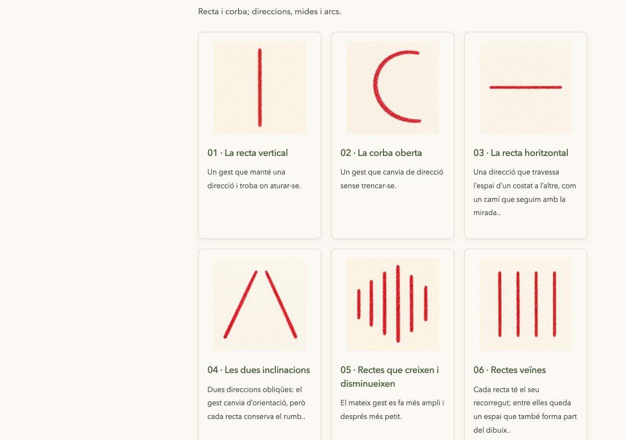 Dibuix de formes